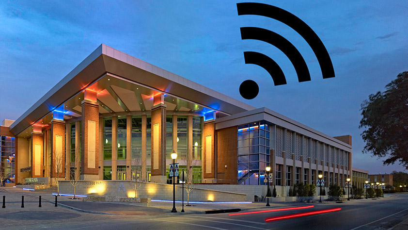 College Park Center. New Wi fi system